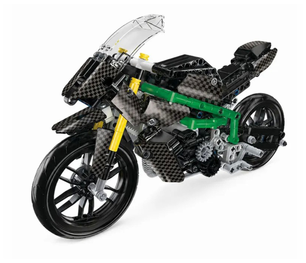 Mould King Klocki konstrukcyjne Model motocykla HZ 656 el. zestaw 23002 - 1551598 - zdjęcie 2